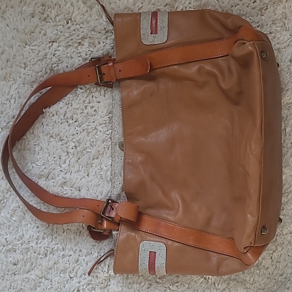 Maurizio Tauiti Italian Hobo Leather Large Shoulder Boho Bag - Picture 14 of 17